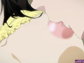 Anime teen receives her pussy licked and drilled