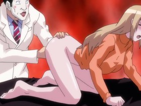 Anime honey gets her big tits caressed