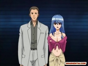 Captive anime with bigtits asslicked and fuck