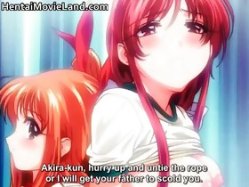 Two awesome sexy hentai babes 1st rub